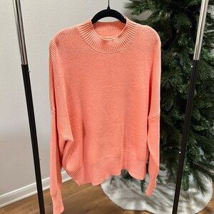 Boutique neon orange sweater